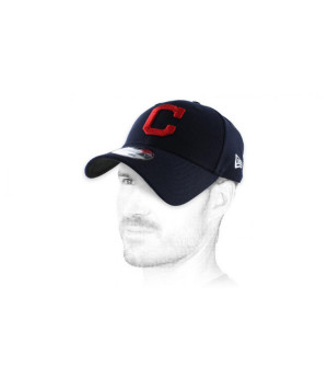 gorra azul curva roja C Cap Cleveland Indians The League Team